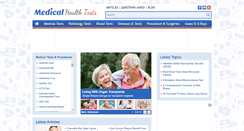 Desktop Screenshot of medicalhealthtests.com